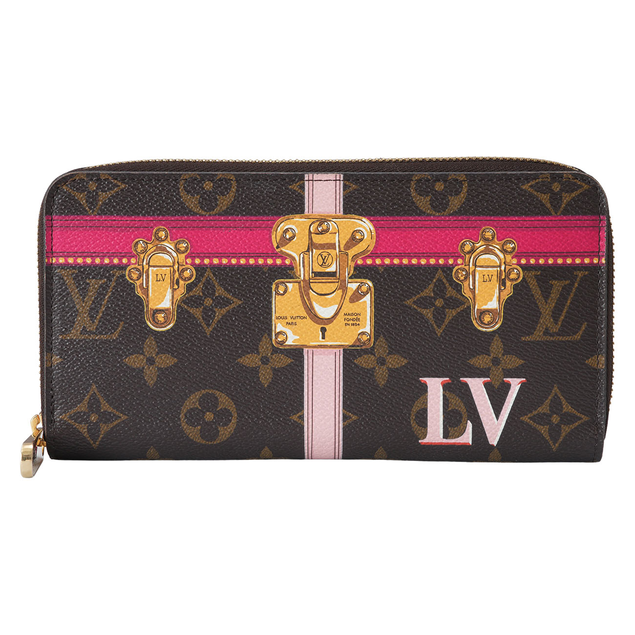 LOUIS VUITTON(USED)루이비통 지퍼 장지갑